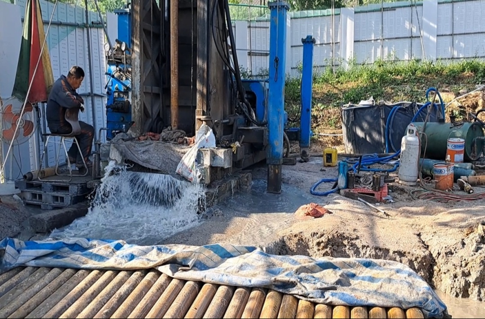 온천 개발 심층 시추