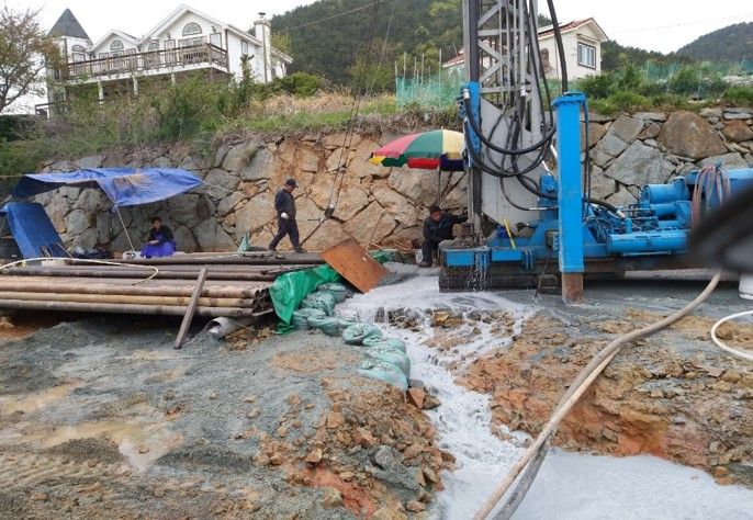 주거지 지하수 용출