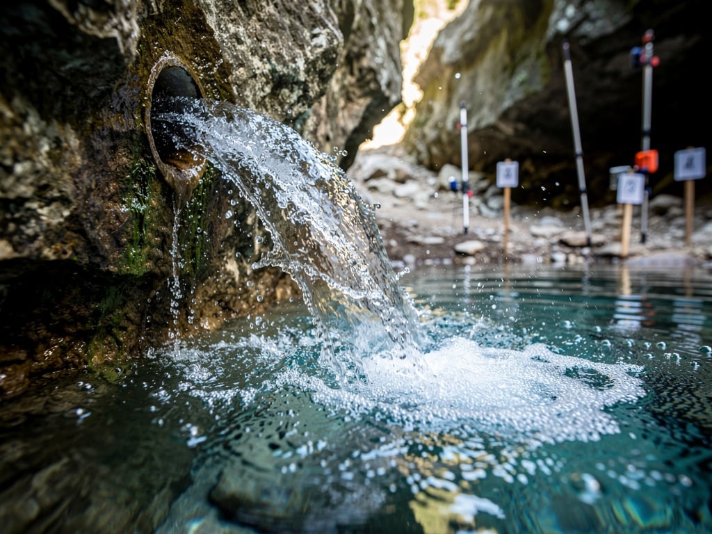 먹는 샘물 개발